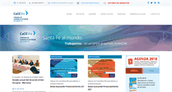 Desktop Screenshot of comercioexterior.org.ar